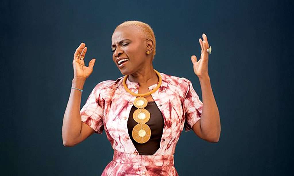Grammy Award-winning luminary Angelique Kidjo celebrates her Grammy Award-winning forty-year career at Glasgow Royal Concert Hall on 29th Jan.