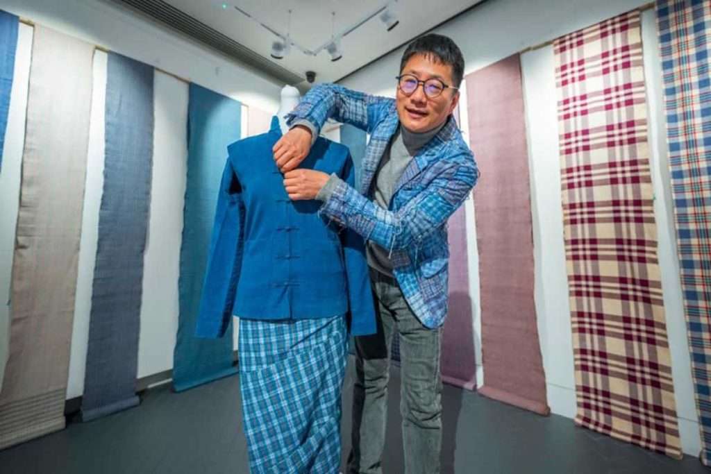 Artist and exhibition curator Dong Ye. Photo: Phil Wilkinson