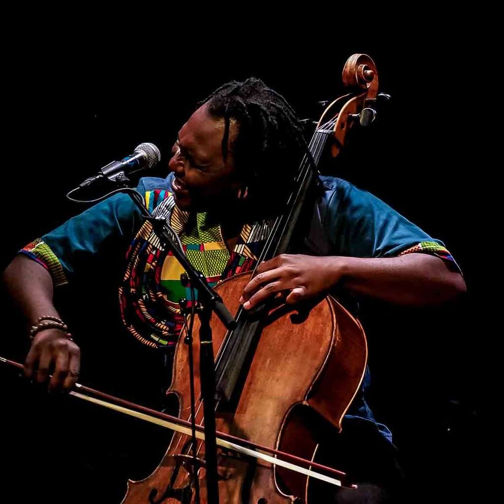 Abel Selaocoe, Edinburgh International Festival. Image © Ben Bonouvrier