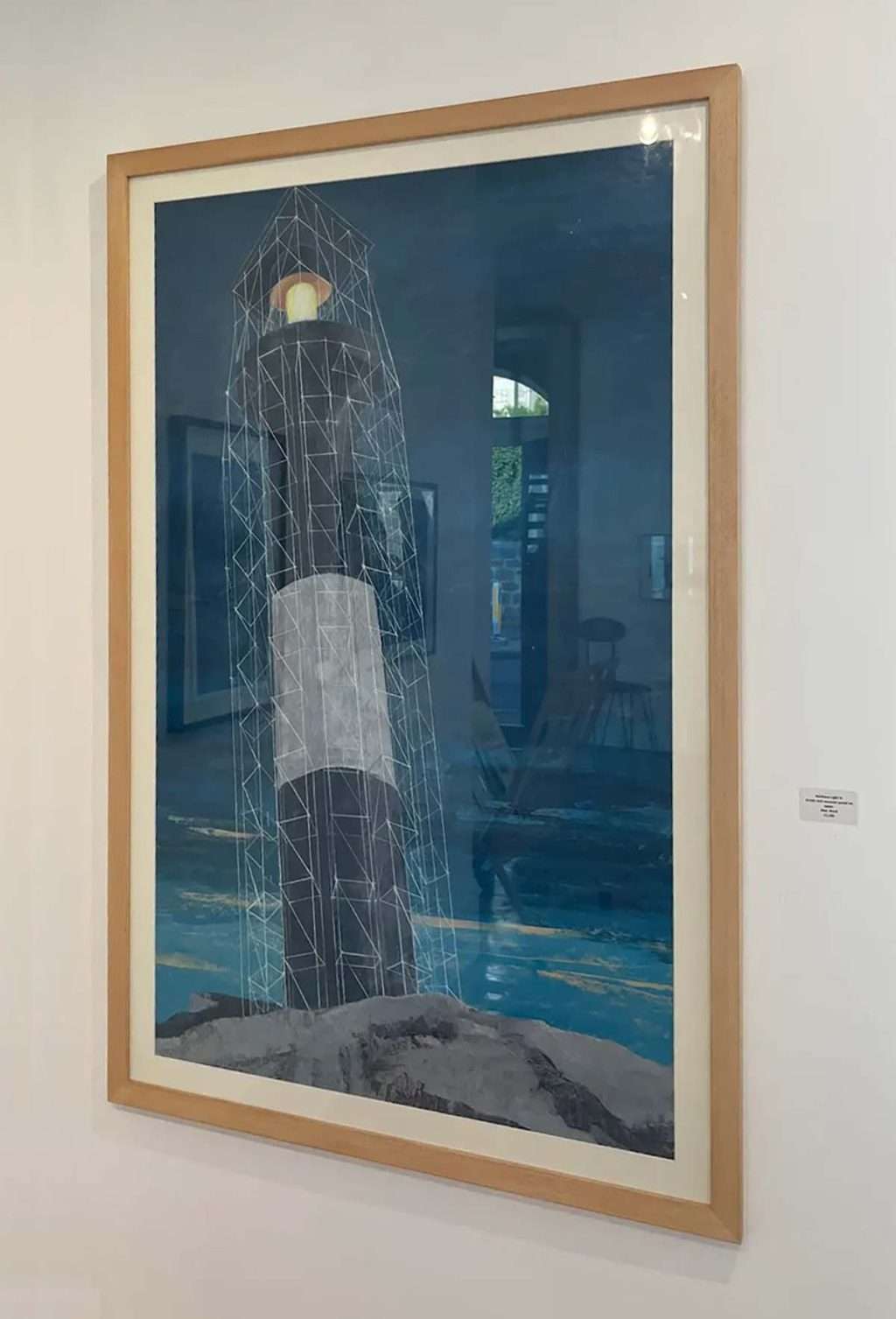 Alan Bond, 'Northern Lights IV', acrylic and neocolour pastel on paper