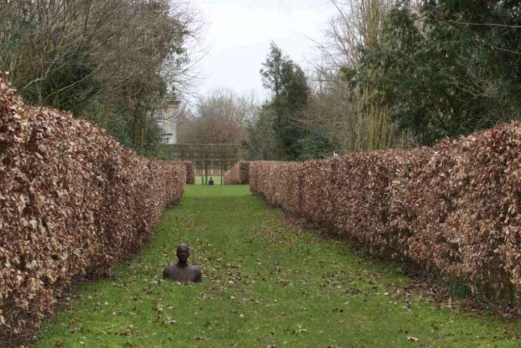 'Time Horizon', 2006, cast iron, 100 elements. Installation Houghton Hall, Norfolk, 2024. Image Theo Christelis