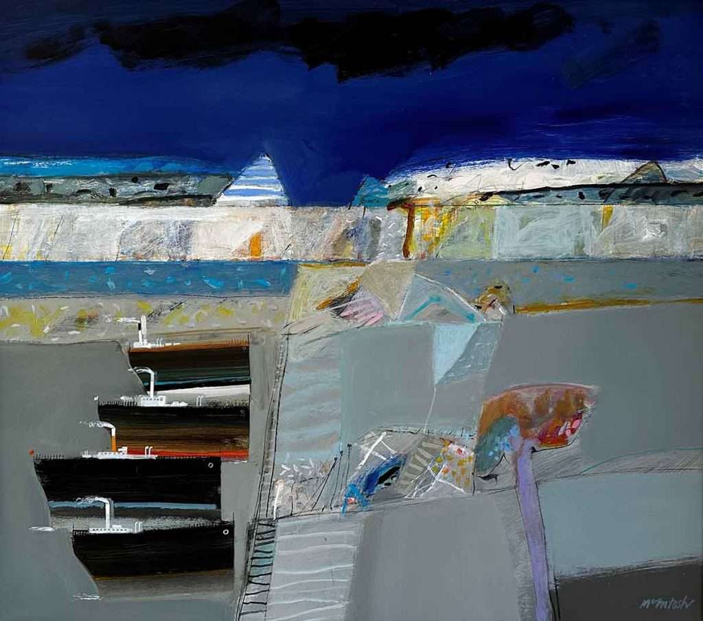 Archie Dunbar McIntosh, 'Winter Harbour', (memorial work)