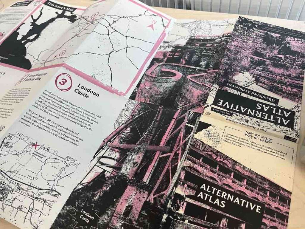 Archie Vickerstaff, (Graphic Design) 'Alternative Atlas' series