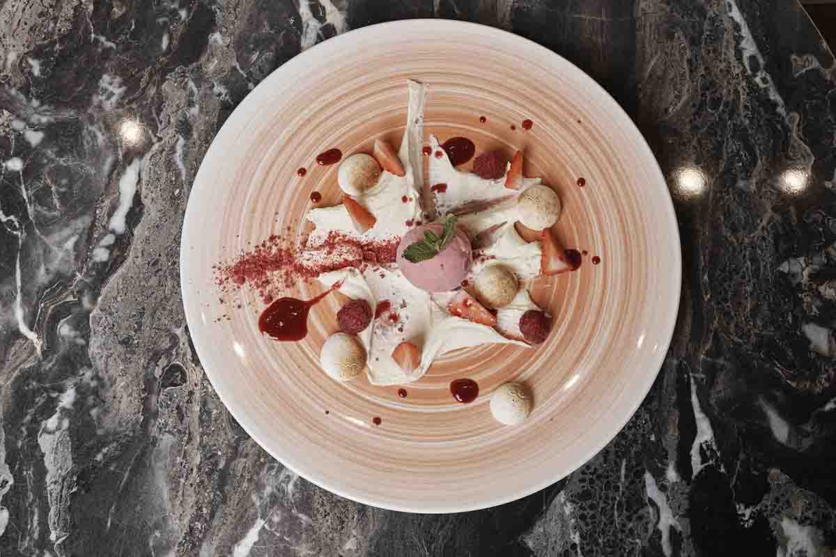 Food as art at the Melia Kensington