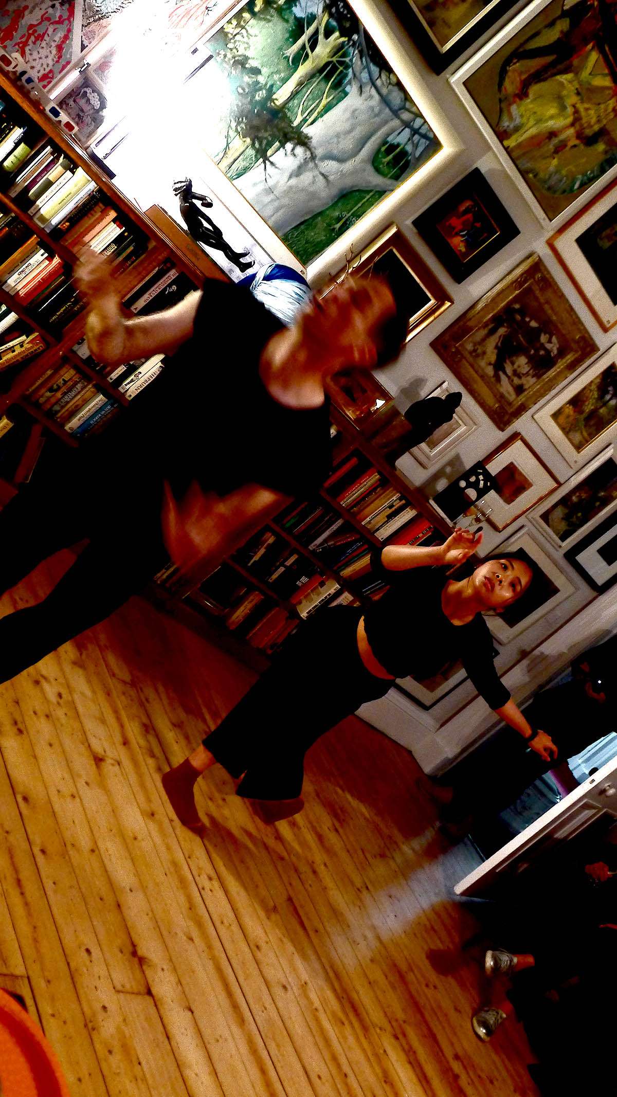 Opening of BirdsNest Gallery, Edinburgh, 8th October 2021