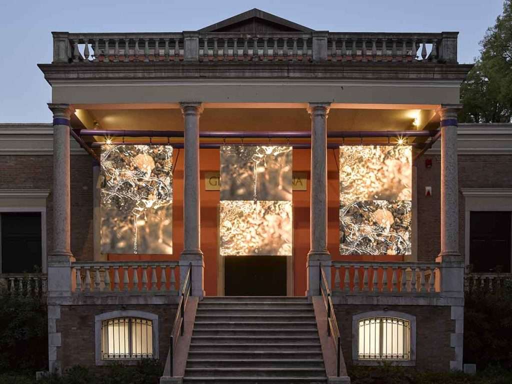 British Pavilion, John Akomfrah, 'Canto 1 Listening All Night To The Rain'. Image Jack Hems