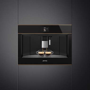 Smeg Dolce Stil Novo aesthetic line Buil-in coffee machine
