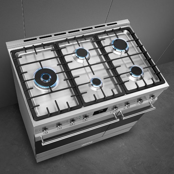 Cookers with gas hob