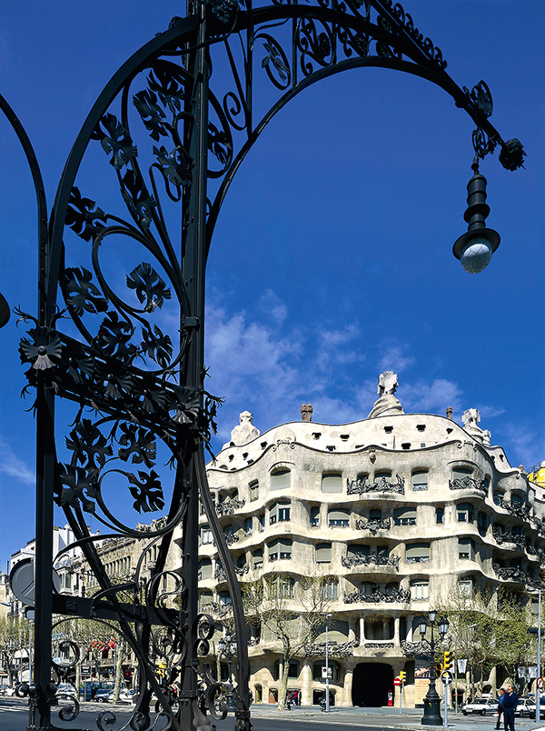 Casa Mila, better known as known as La Pedrera 