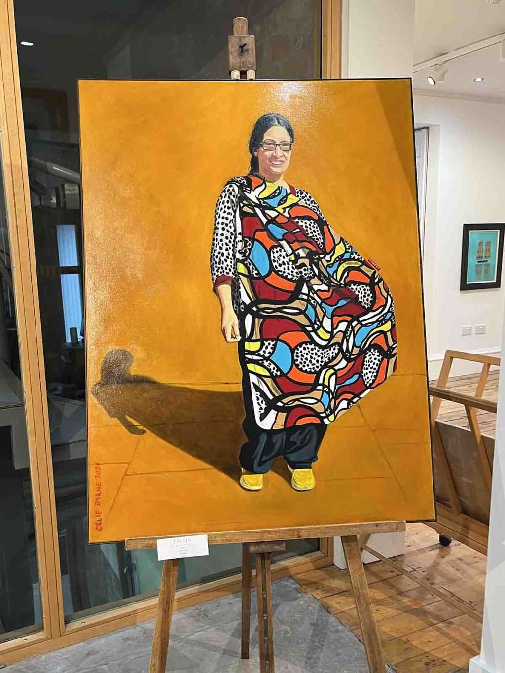 Celie Byrne, ‘Naseem’, oil on canvas