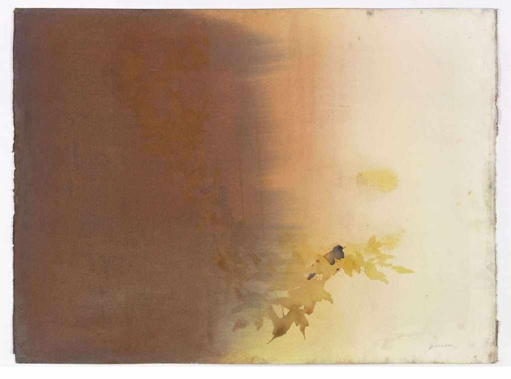 Claire Harkess, 'Autumn Evenings', watercolour