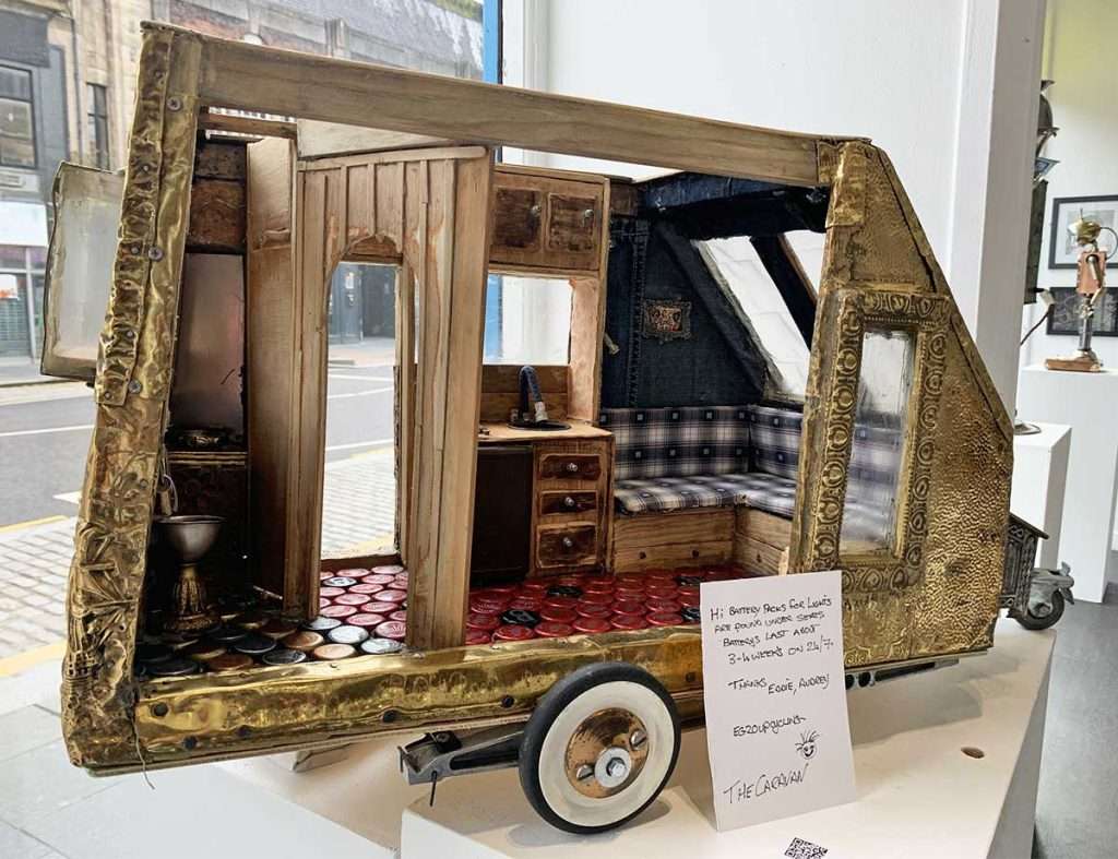 Eddie Gorman, 'The Caravan', upcycled art