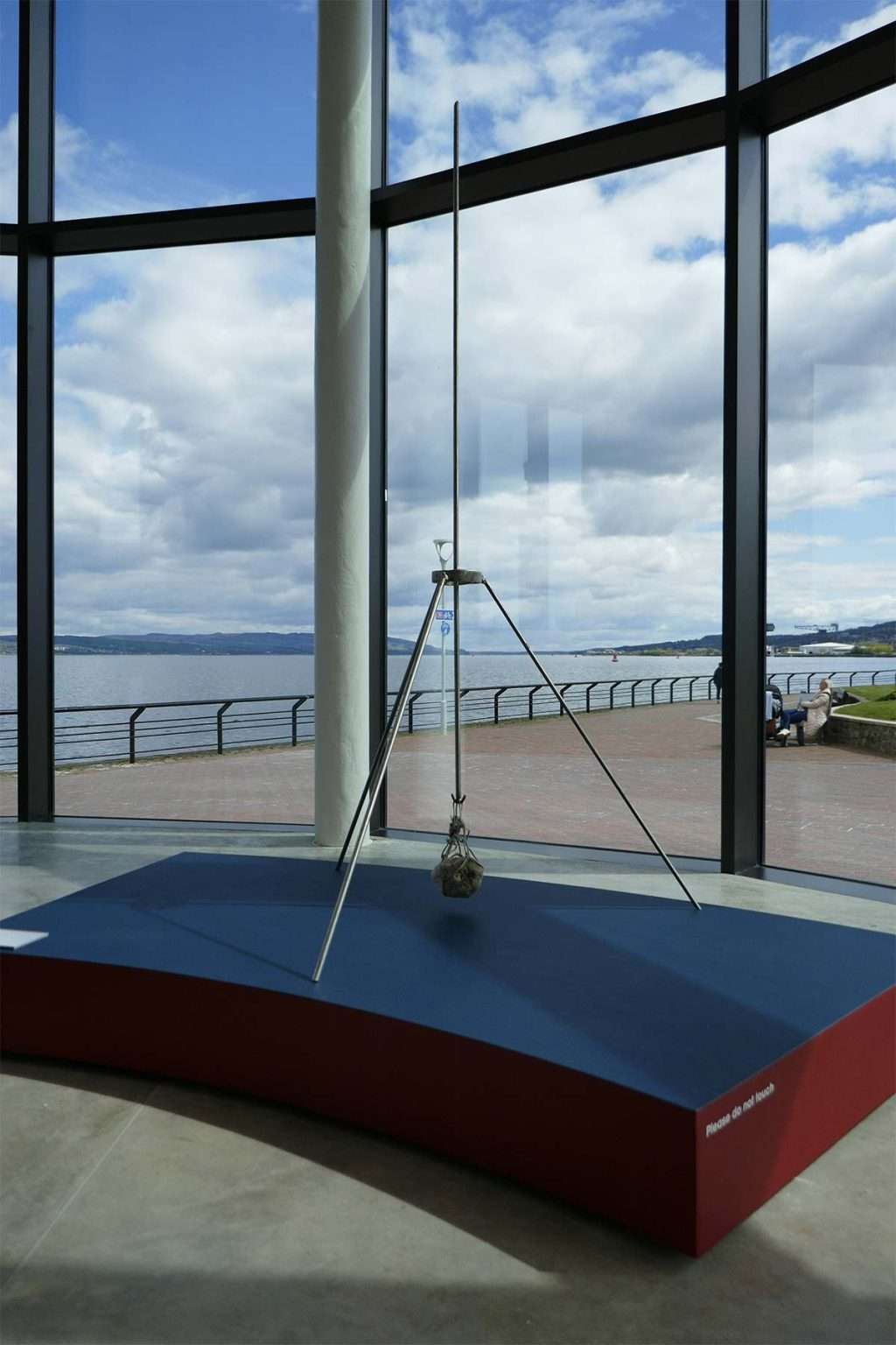 George Wyllie, 'Spires’ at the Wyllieum on Greenock waterfront