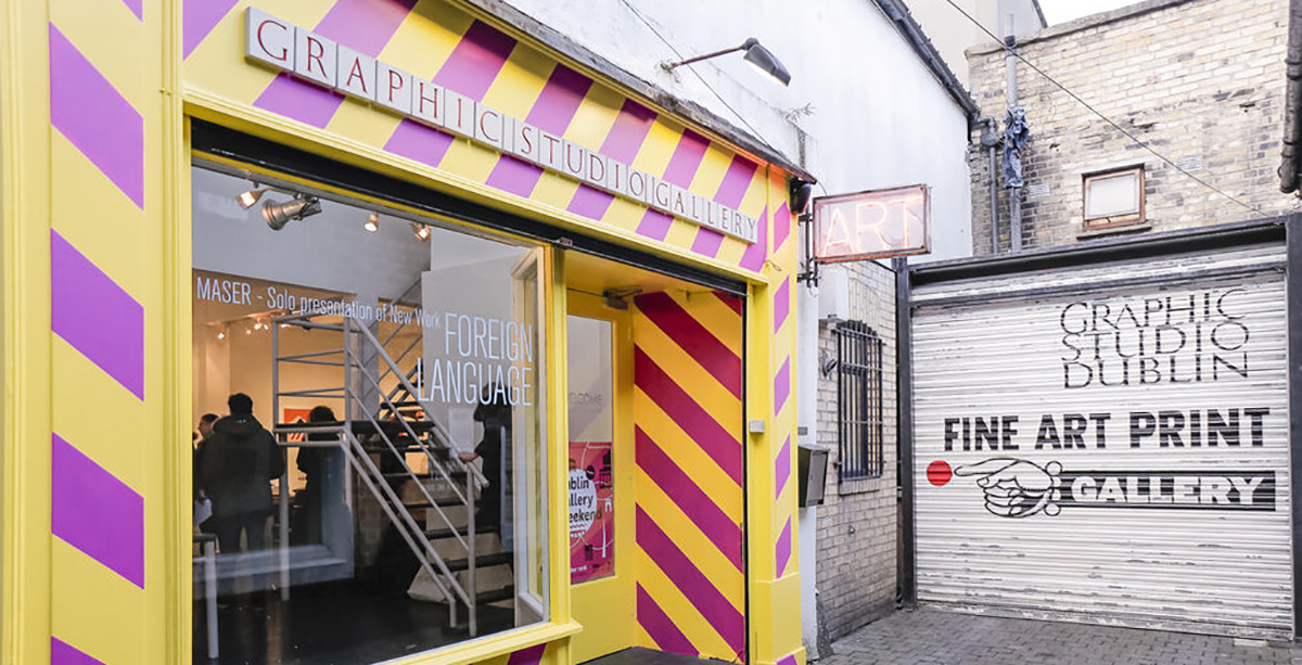 The Graphic Studio Gallery has the largest stock of original prints in Ireland.