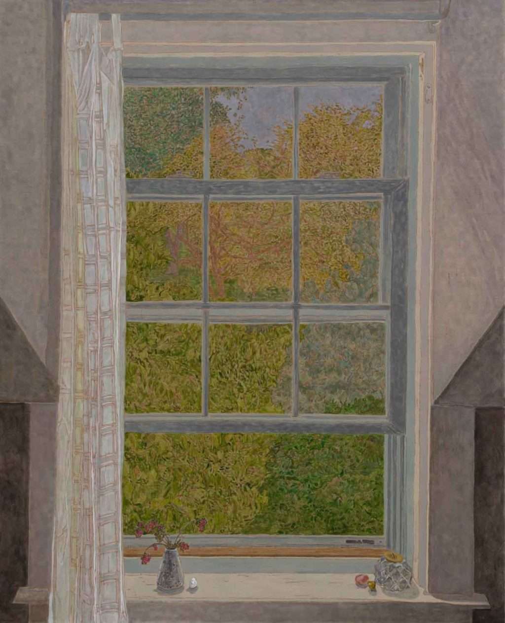 Hayley Barker, Wingate Window, oil on linen. Image Paul Salveson.