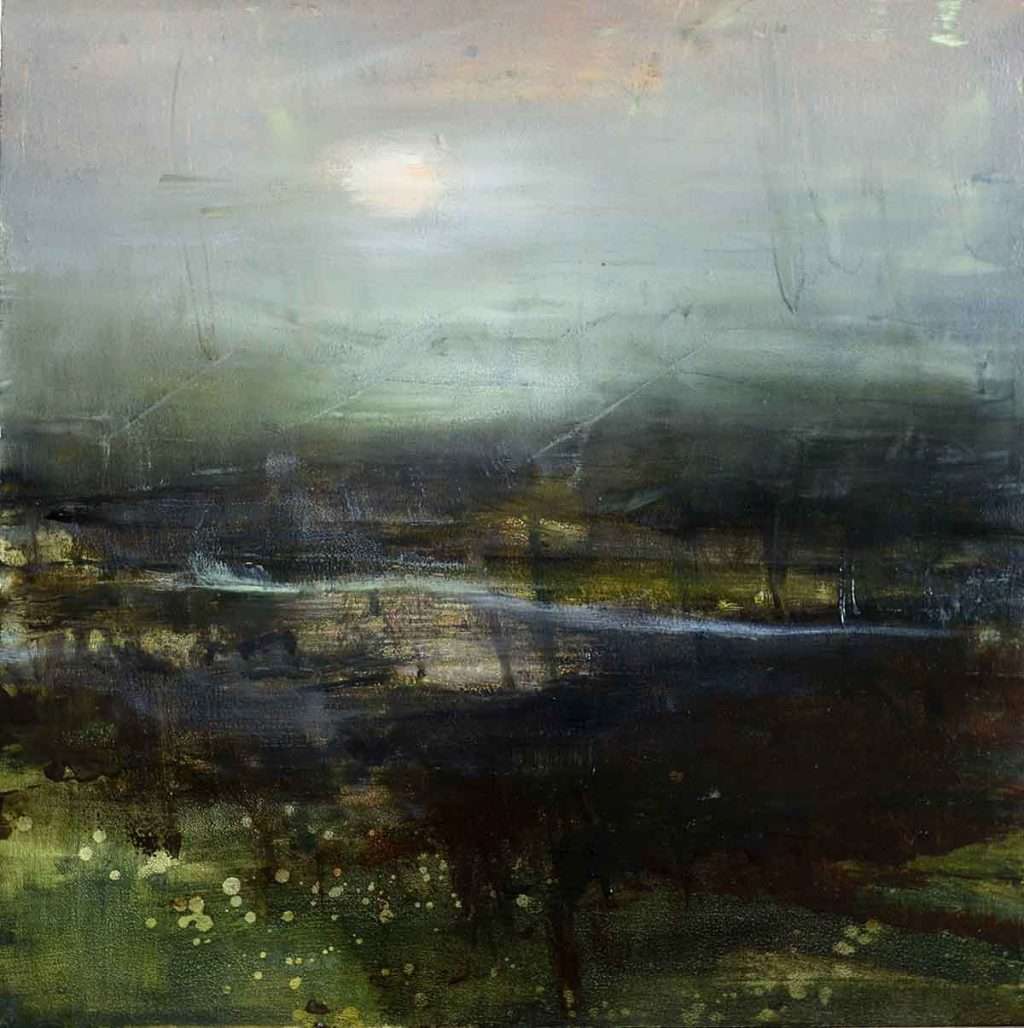 Helen Glassford, 'Pale January Sun', oil on board