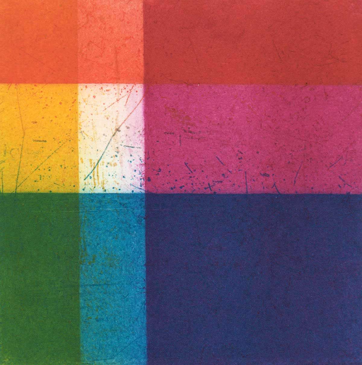 Ian McNicol, 'White Rectangle II', etching