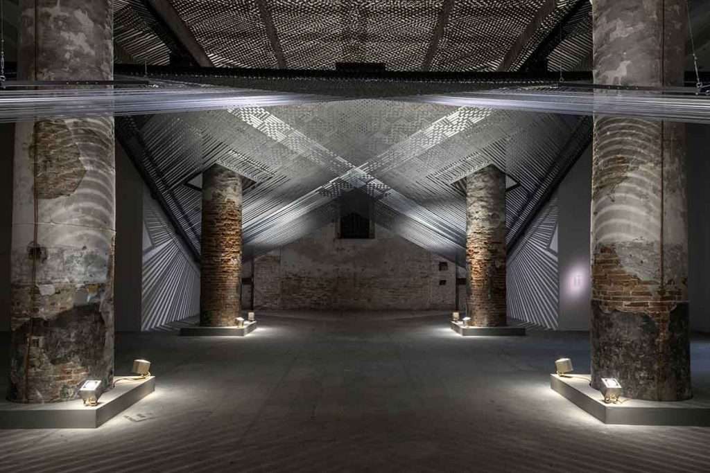 Installation by Mataaho Collective, Arsenale. Image by Marco Zorzanello