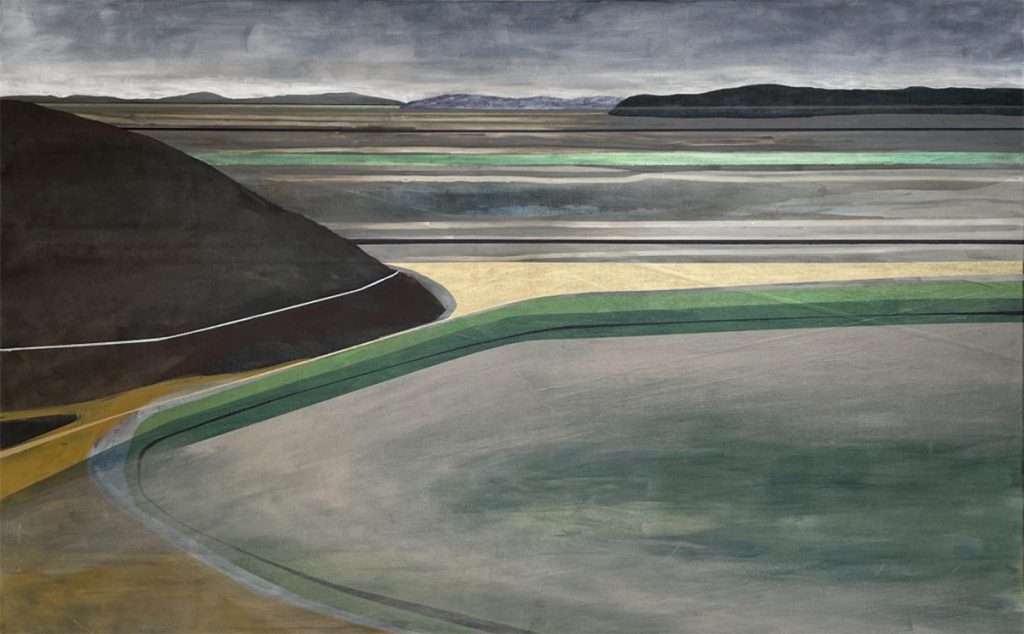 Jade Stout, ’Brunaness Ootrug', oil painting