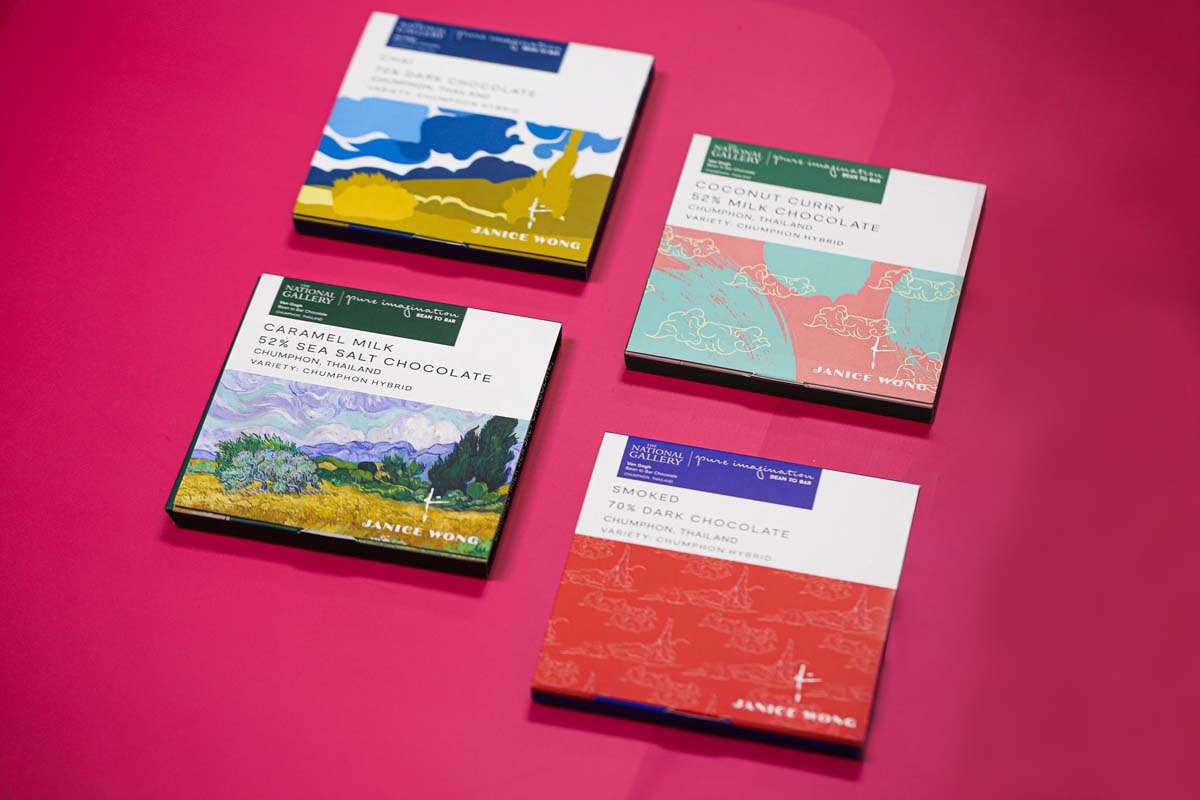 Janice Wong chocolate bars