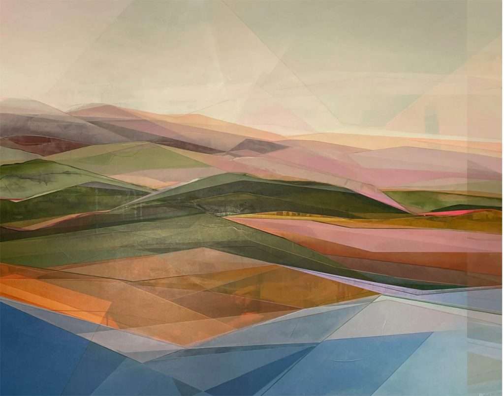 Katy Sawrey, 'Let's Go', acrylic on canvas copy