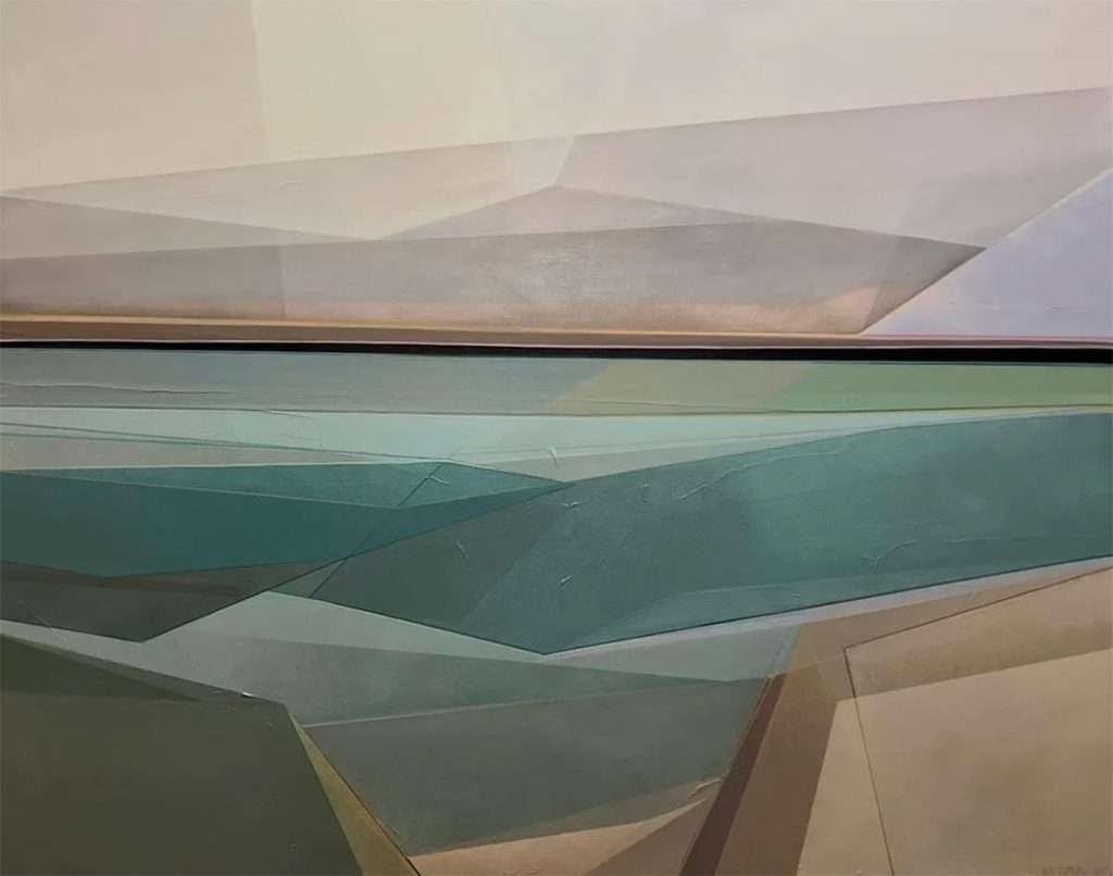 Katy Sawrey, 'Storm on the Horizon', acrylic on canvas