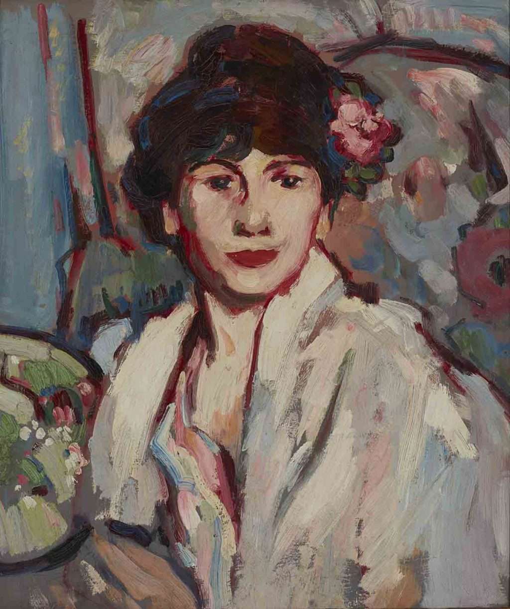 John Duncan Fergusson, Rose in Hair