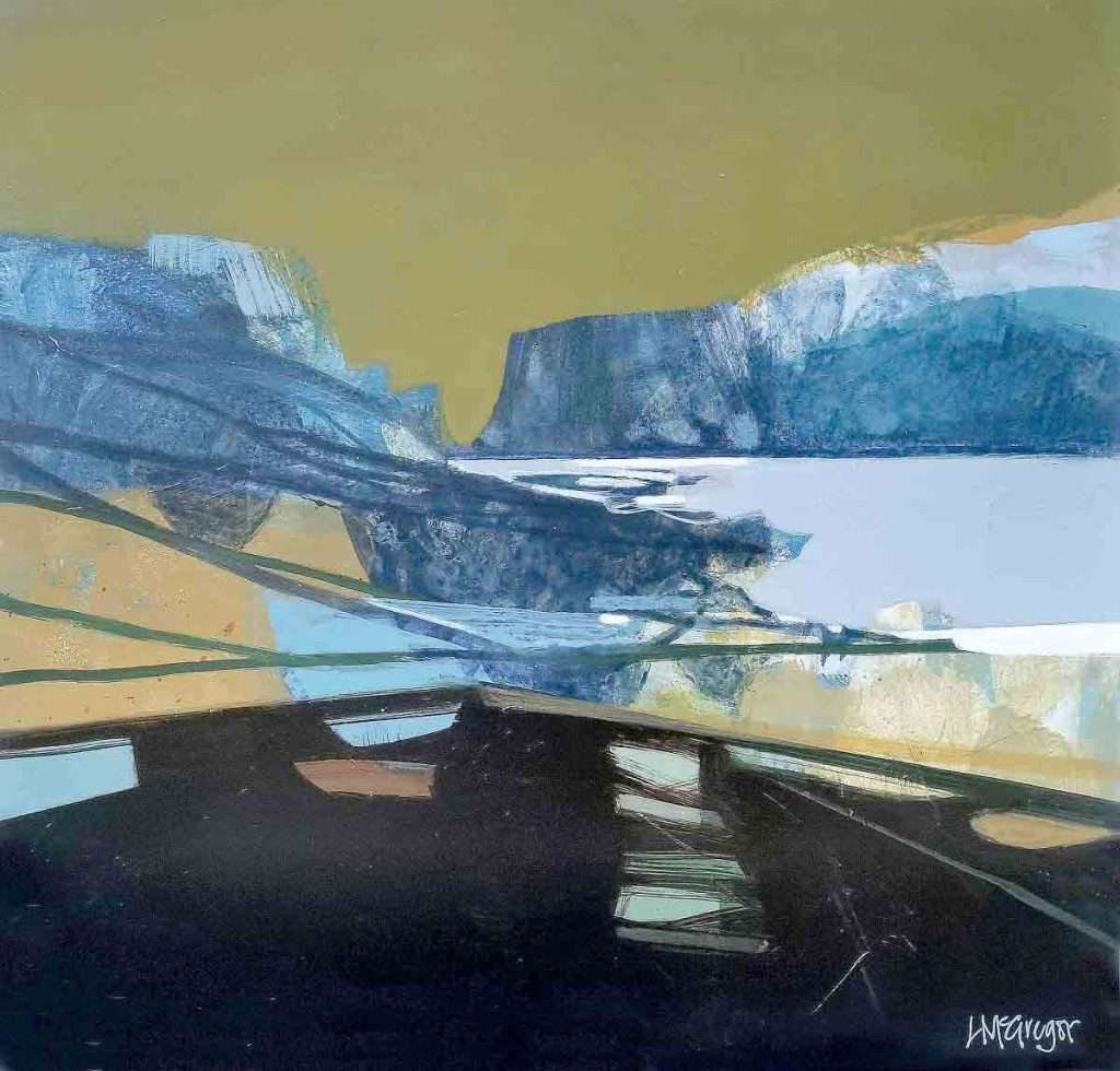 Lynn McGregor, 'West Coast Dusk', acrylic