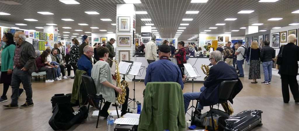 Opening night at The Big Art Show 2024, gallery 2