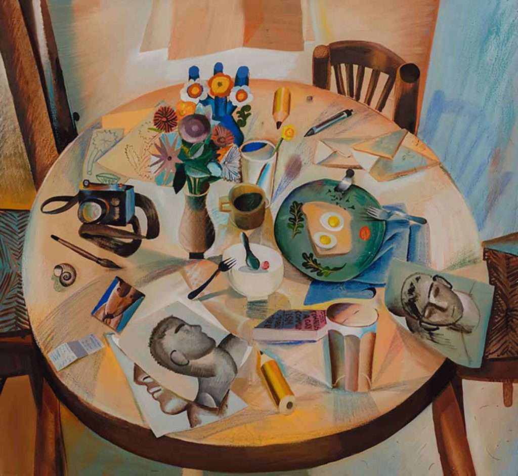 Painting by Louis Fratino. Image Matteo De Mayda