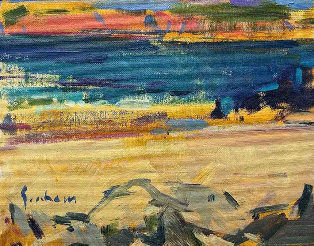 Peter Graham, 'Iona to Mull', oil on canvas panel