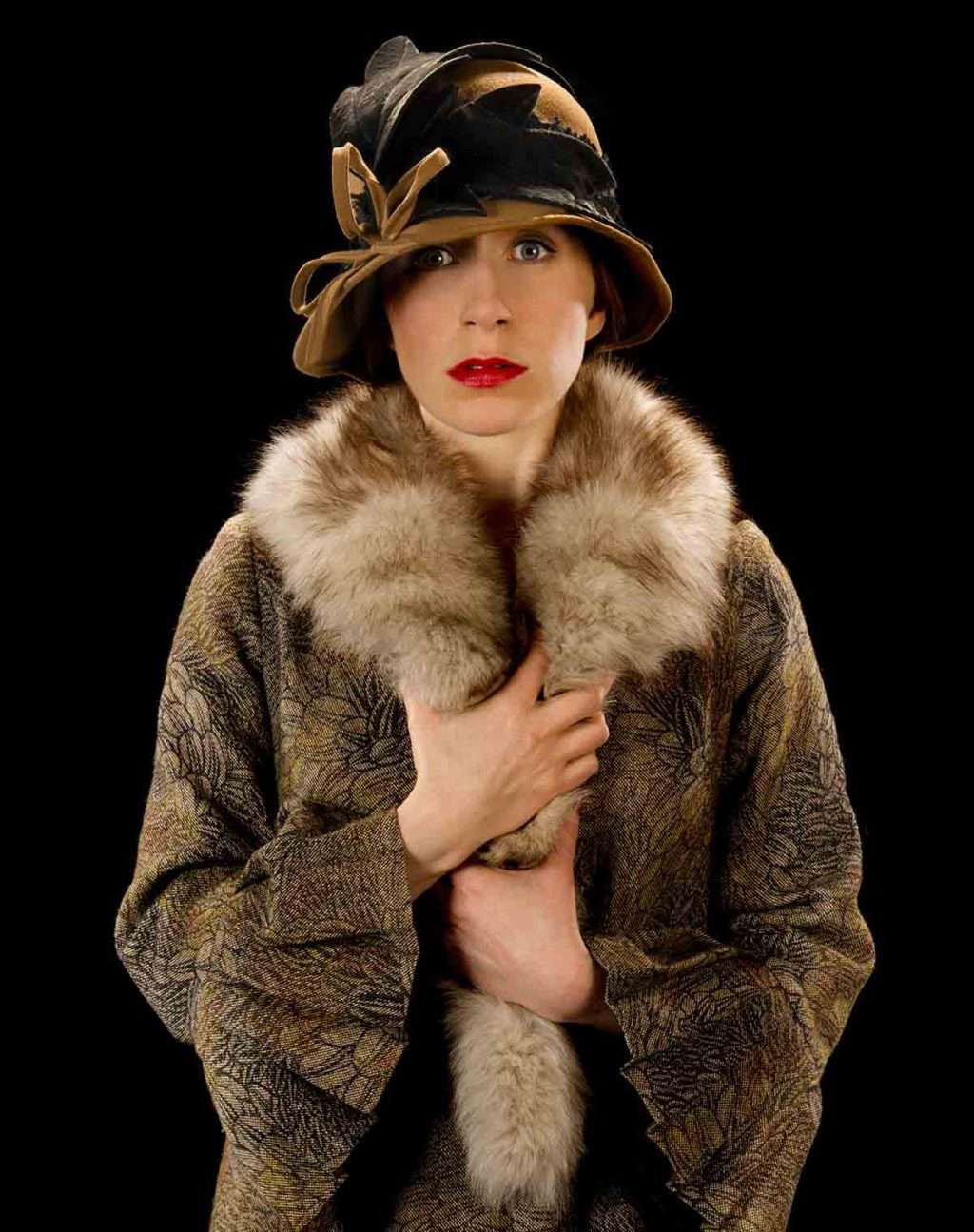 Rebecca Vaughan in Dyad Productions’ A Room of One’s Own