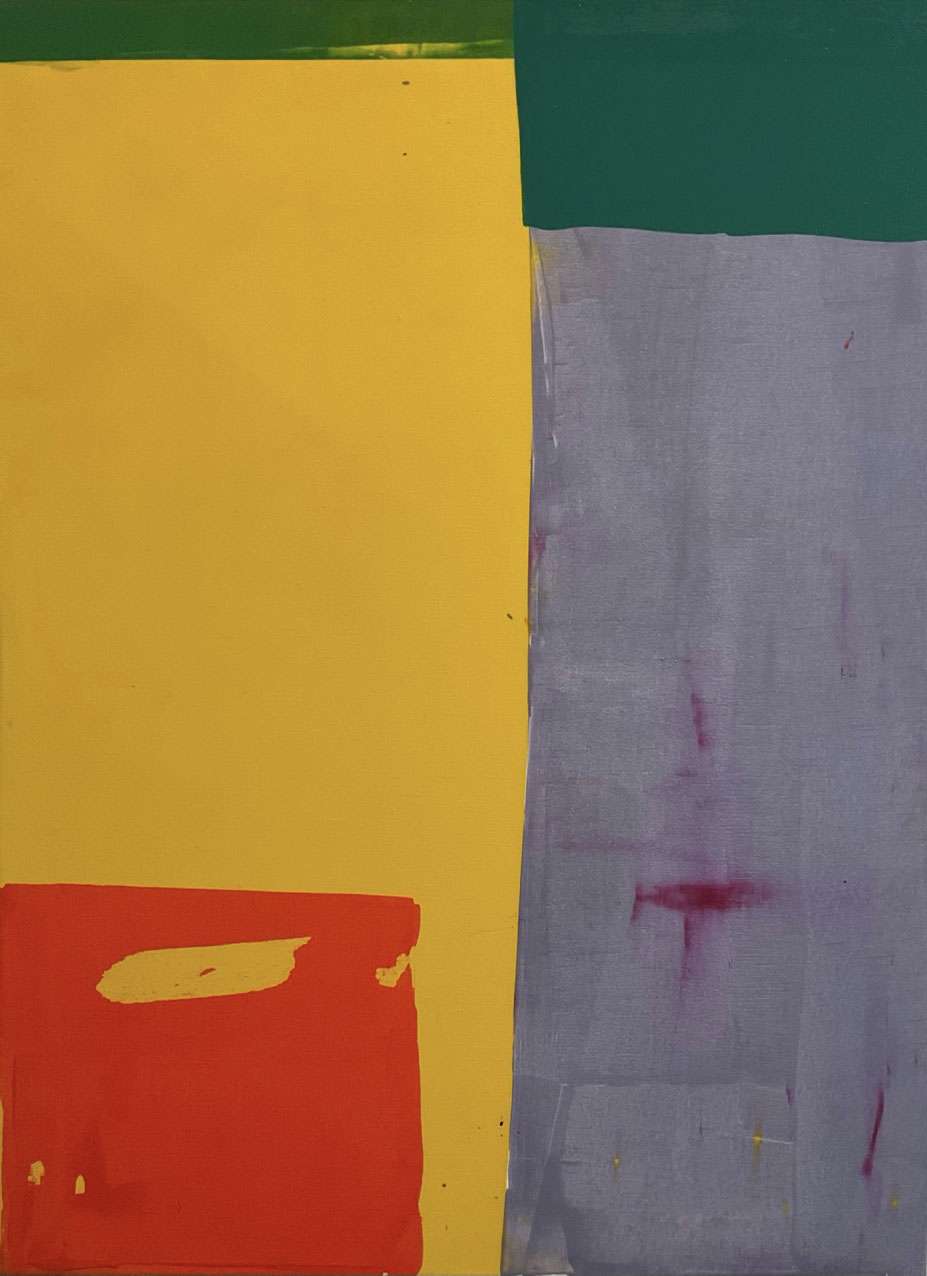 Rowena Comrie, ‘Becomes Two’ oil on linen