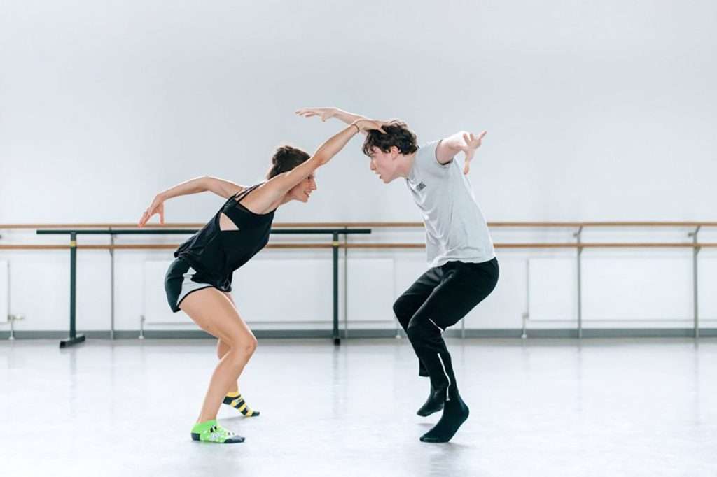 Schachmatt rehearsal. Image Mihaela Bodlovic