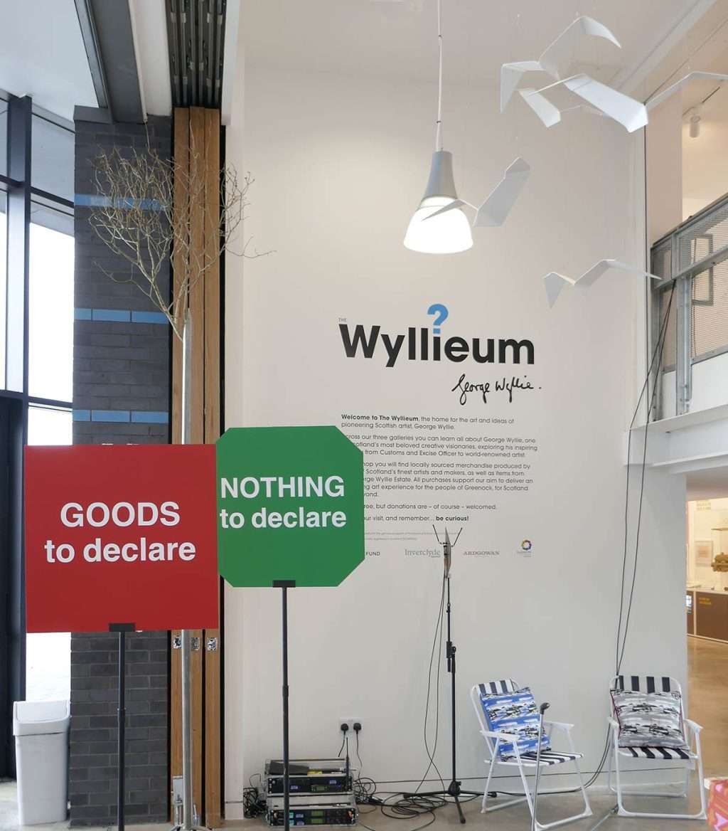 The Wyllieum foyer
